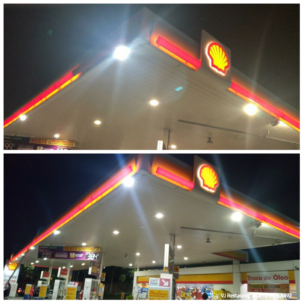 Posto de combustível atendido pela VJ